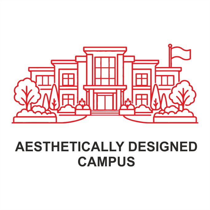 Aesthetically designed campus
